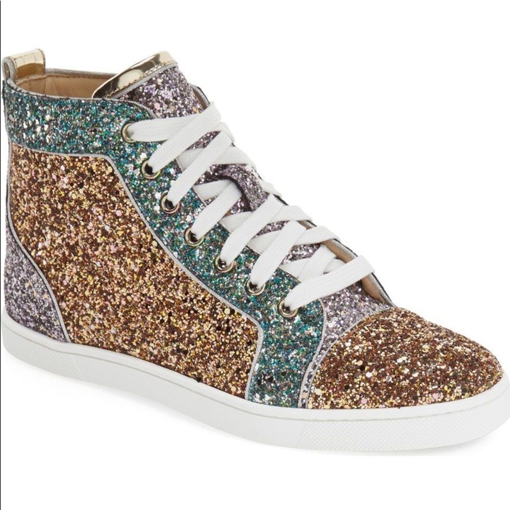 Bip Bip Glittered High Top Sneakers